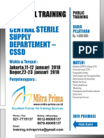 Training Central Sterile Supply Departement - CSSD PDF