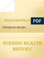 Bronchopneumonia: Prepared By: Bsn-3B-0