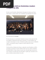 Como Os Coletivos Feministas Mudam Colégios de Elite
