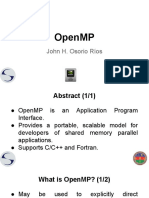 Openmp: John H. Osorio Ríos