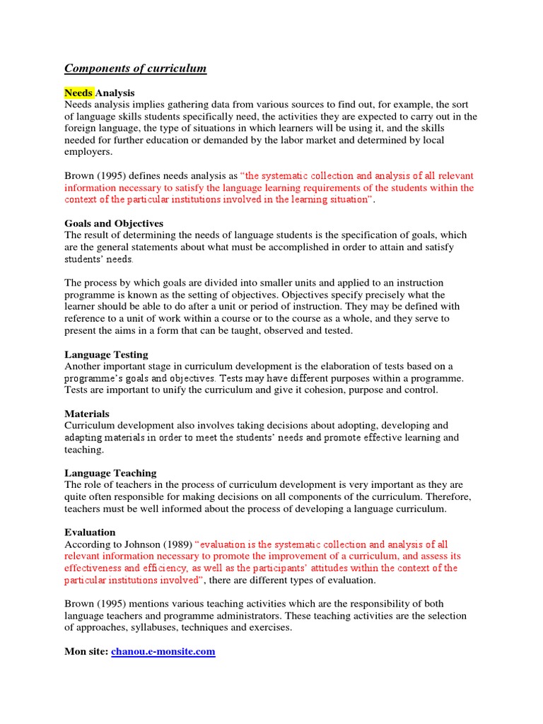 components-of-curriculum-pdf-pdf-curriculum-teachers