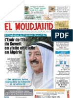 L'Emir de L'etat Du Koweït en Visite Officielle en Algérie