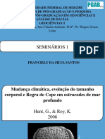 Mudanças Climaricas, Evolução Do Tamanho Corporal e Regra de Cope