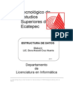 Manual Estructura de Datos