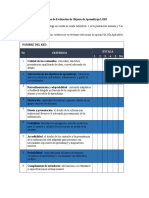 Criterios de Evaluación LORI Hugo