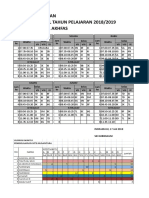 Jadwal Pelajaran Mts Revisi25jul18