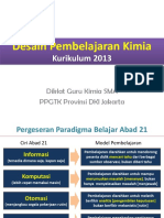 Desain Pembelajaran Kimia