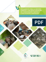 Reglamento Para La Gestion Forestal y de Fauna Silvestre en Comunidades Nativas y Campesinas