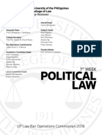Political Law 2016 Reviewer