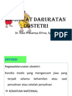 Kegawat Daruratan Obstetri