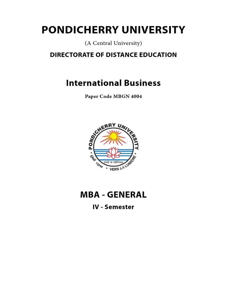 International Business Notes PDF | PDF | Fixed Exchange Rate System |  Special Drawing Rights