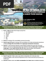 Download Proses Amdal Dan UKL UPL Berdasarkan PP 24 Tahun 2018 OSS 30 Juni 2018 by Ario Geger SN391318748 doc pdf