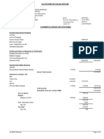 ITR filing of Santosh Kumar Singh