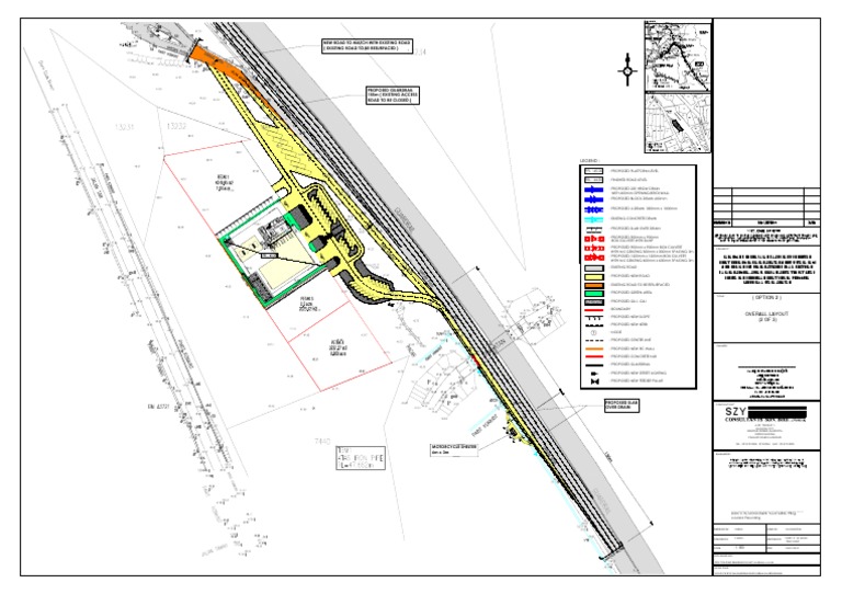 New Access Road Design for Behrang Rest Stop | PDF
