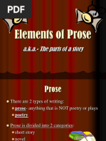 Elements of Prose