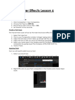 after effects lesson 6