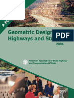 AASHTO-A Policy On Geometric Design of Highways and Streets 2004 (5th Ed.) - Amer Assn of State Hwy (2004)