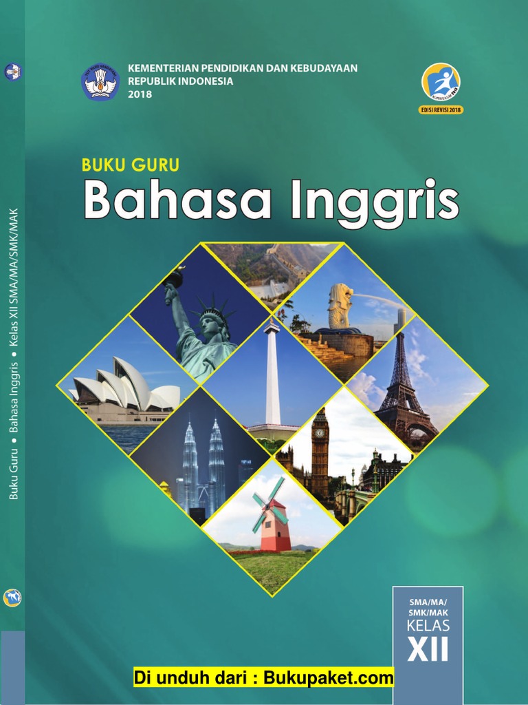 Buku Guru Bahasa Inggris Kelas 12 Edisi Revisi 2018