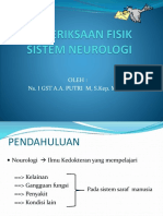 Pemeriksaan Fisik Sistem Neurologi