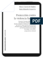 Proteccion Contra La Violencia Familiar. Ghiglino. Acquaviva PDF
