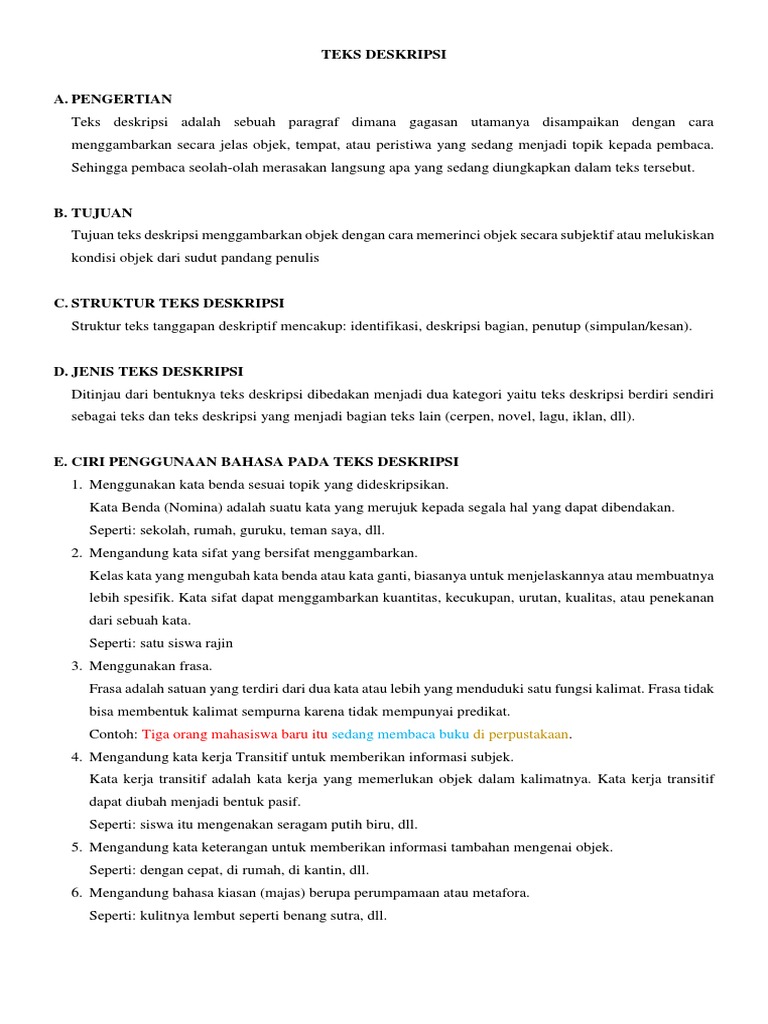 7.1. Teks Deskripsi Pantai Parangtritis