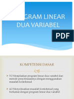 Program Linear Dua Variabel