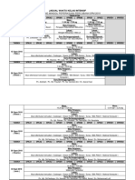 Jadual Waktu Kelas Intensif