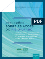 eBook Reflexoes Sobre as Acoes Do Pibid