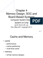 Memory Design: SOC and Board-Based Systems