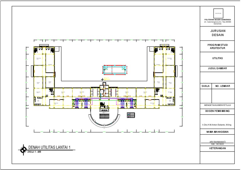 100 Contoh Denah Utilitas Yang Bisa Anda Tiru Denah