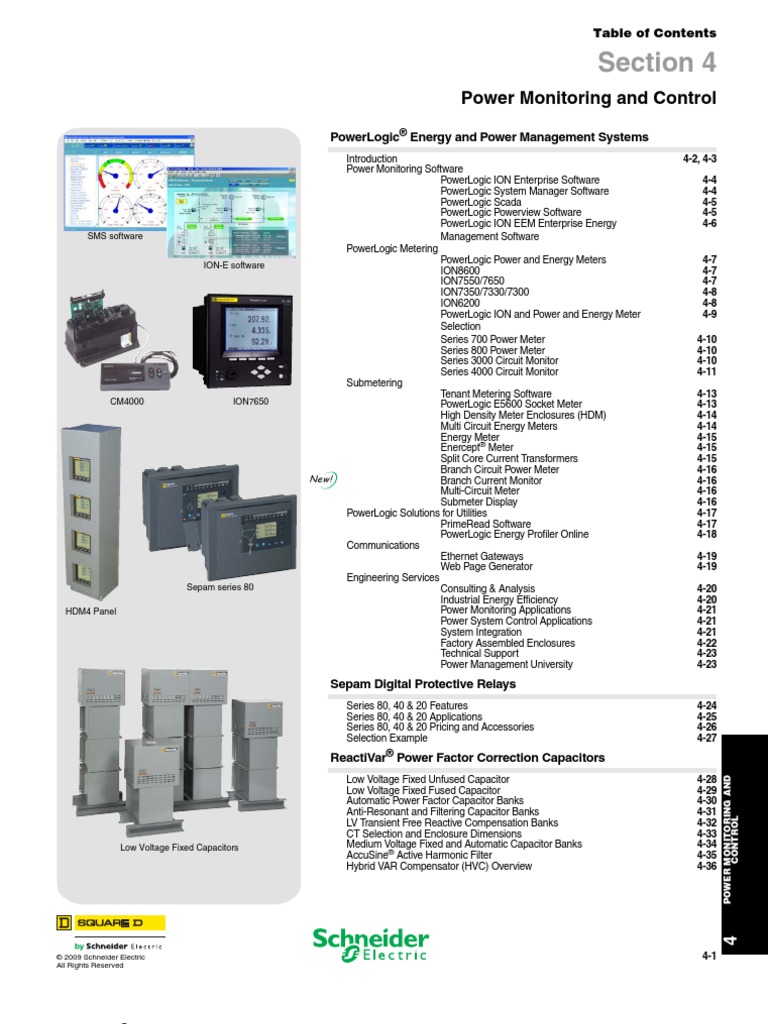 Power Monitoring Control | PDF | Scada | Capacitor