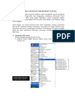 Bekerja Dengan Microsoft Excel