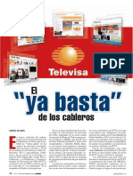 Denuncian A Televisa