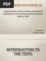 Comparative Stdy of Wind Analysis of Different Plan Configuration Building Using ETabs