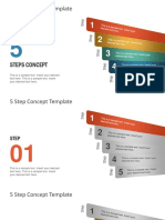 FF0193 01 Free Five Steps Concept Powerpoint