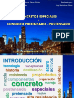 Concretos Especiales Pre y Postensado