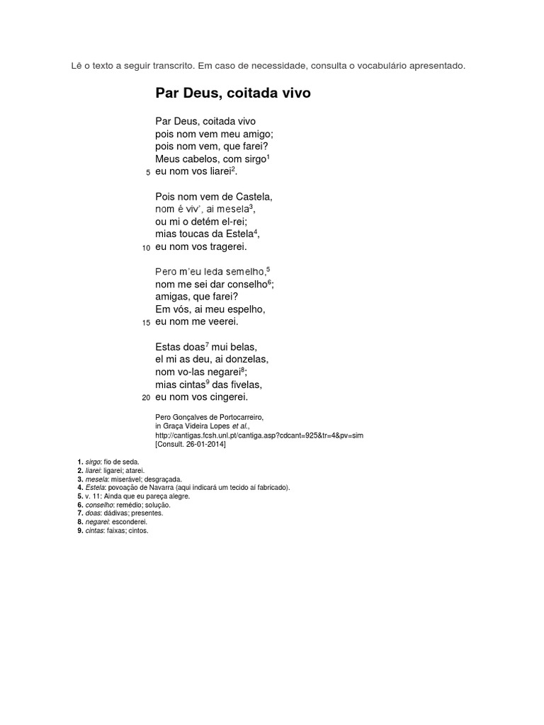 Horácio Ficha | PDF