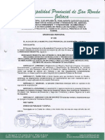 Ordenanza Municipal 059 2014