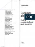 EL PENSAMIENTO CREATIVO - EDWARD DE BONO.pdf