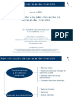 Prog. Ejecutivo. Portafolio y CAPM