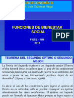 Funciones de Bienestar