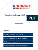Sustained Leadership in Life Insurance: October 2010