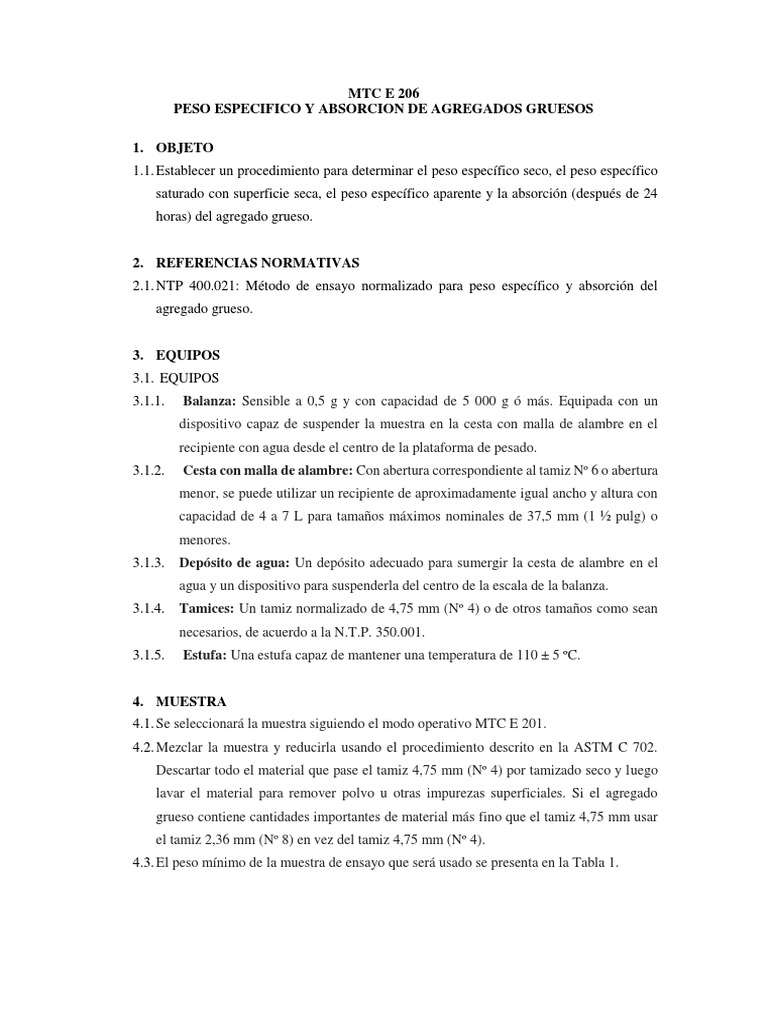 MTC e 206 | PDF | Agua | Física