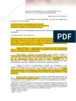 Lerner-La Relatividad de La Enseñanza y La Relatividad de La COMPRENSION