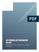 Trabajo de Politica Educativa