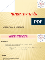 Nanoidentacion - Fisica de los Materiales