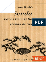 Matsuo Basho - Senda hacia tierras hondas