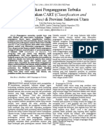 ID Klasifikasi Pengangguran Terbuka Menggunakan Cart Classification and Regression PDF