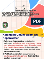 UU Keperawatan dan Pendidikan Keperawatan