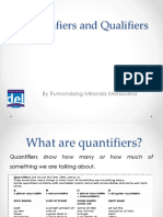 Quantifiers and Qualifiers
